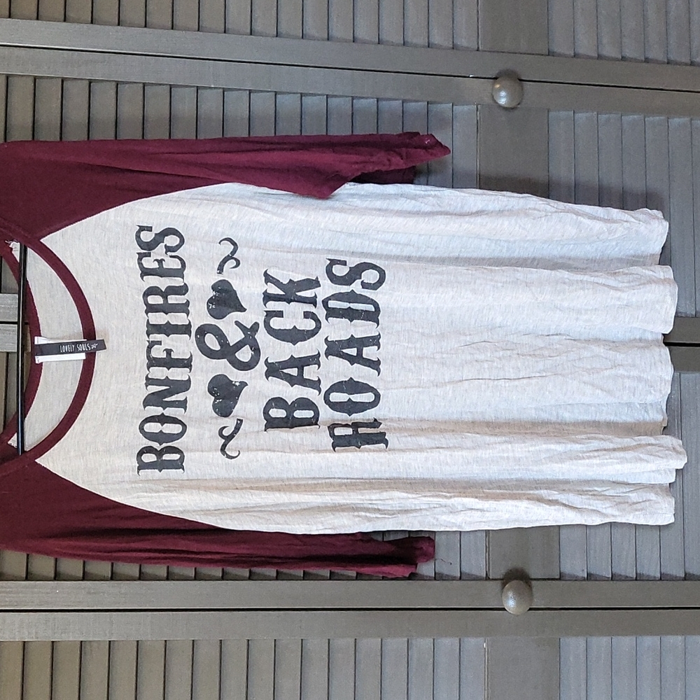 Bonfires and back roads shirt